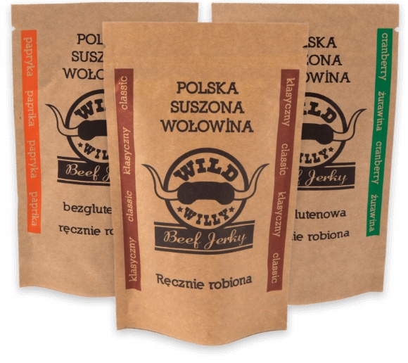 Pakiet 3x30g różne smaki Wild Willy