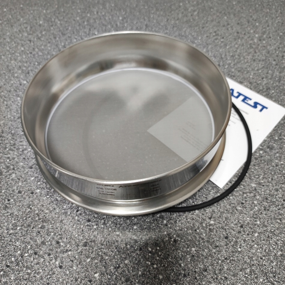Sito laboratoryjne ATEST, 200x50mm oczko 0,038 mm