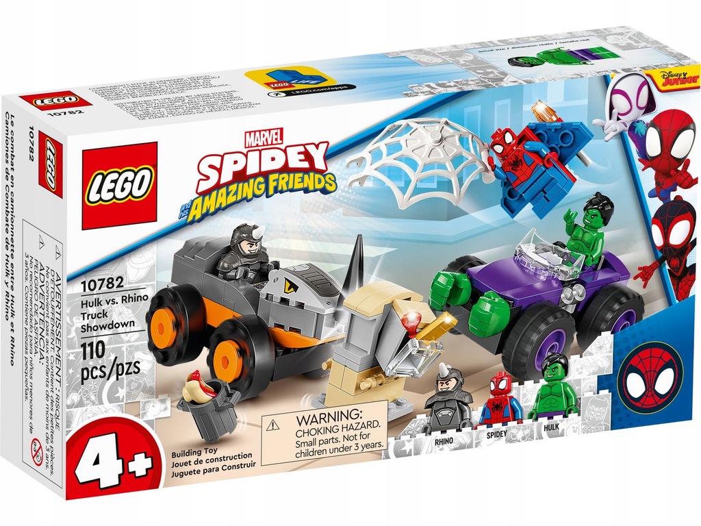 LEGO Super Heroes - Hulk kontra Rhino 10782