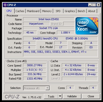 Купить Intel Xeon E5450 @ Q9650 LGA775 4x3,00 ГГц SLBBM GW: отзывы, фото, характеристики в интерне-магазине Aredi.ru