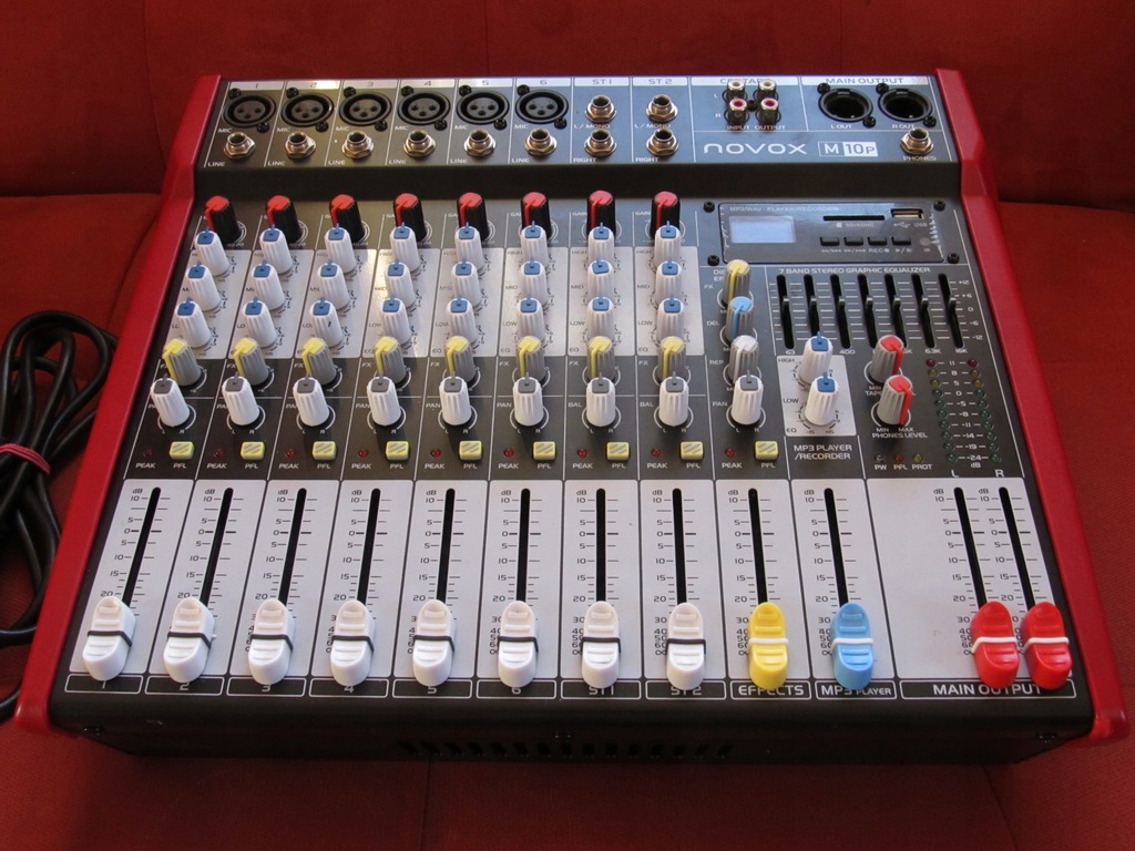 Powermixer mixer Novox M10P 8 - kanałowy