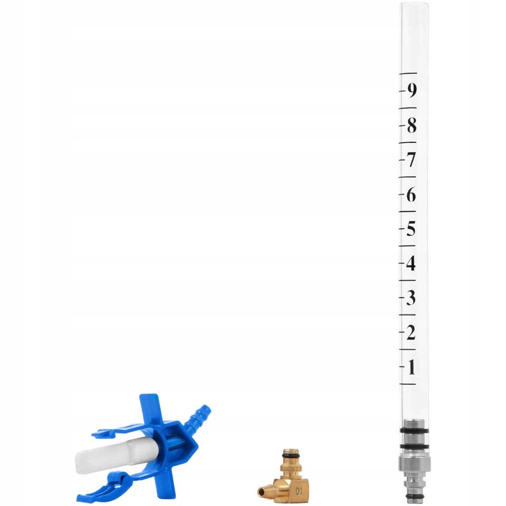 Tester przelewowy do wtryskiwaczy Siemens Bosch Delphi Denso - zestawcCc