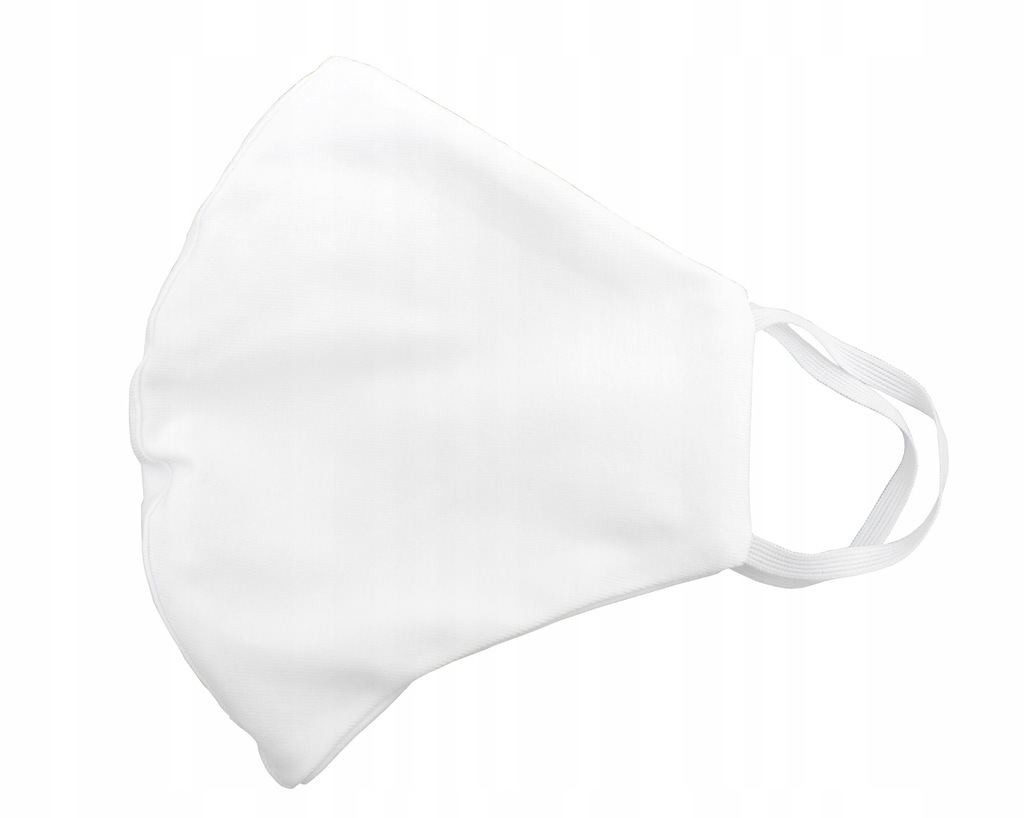 Maseczka ochronna bawełniana L / XL biała
