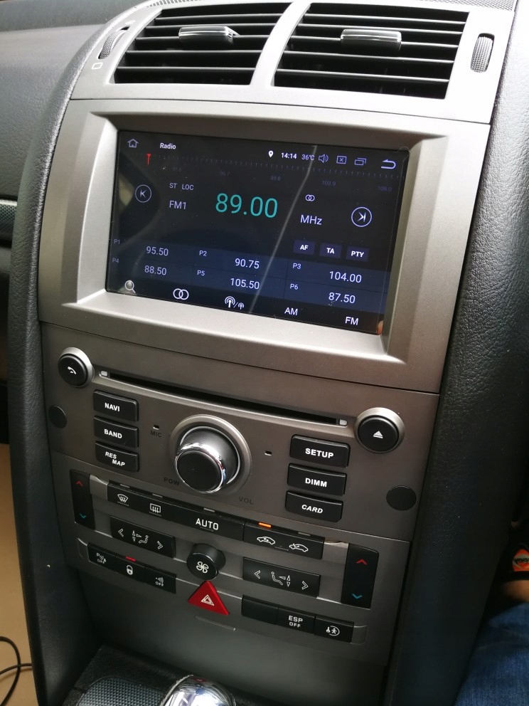 NAWIGACJA RADIO 2DIN PEUGEOT 407 ANDROID 8 2/16