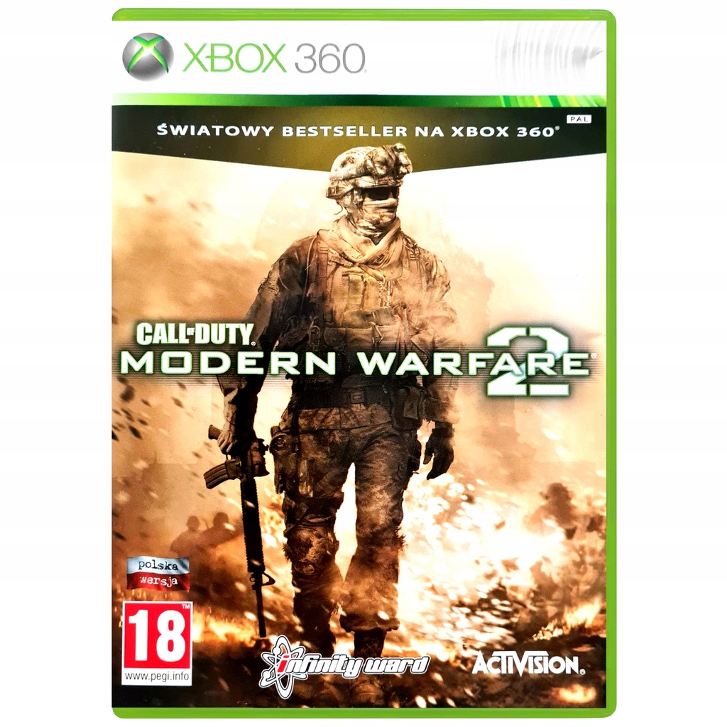 Call Of Duty Modern Warfare 2 PL Cod MW2 Xbox 360
