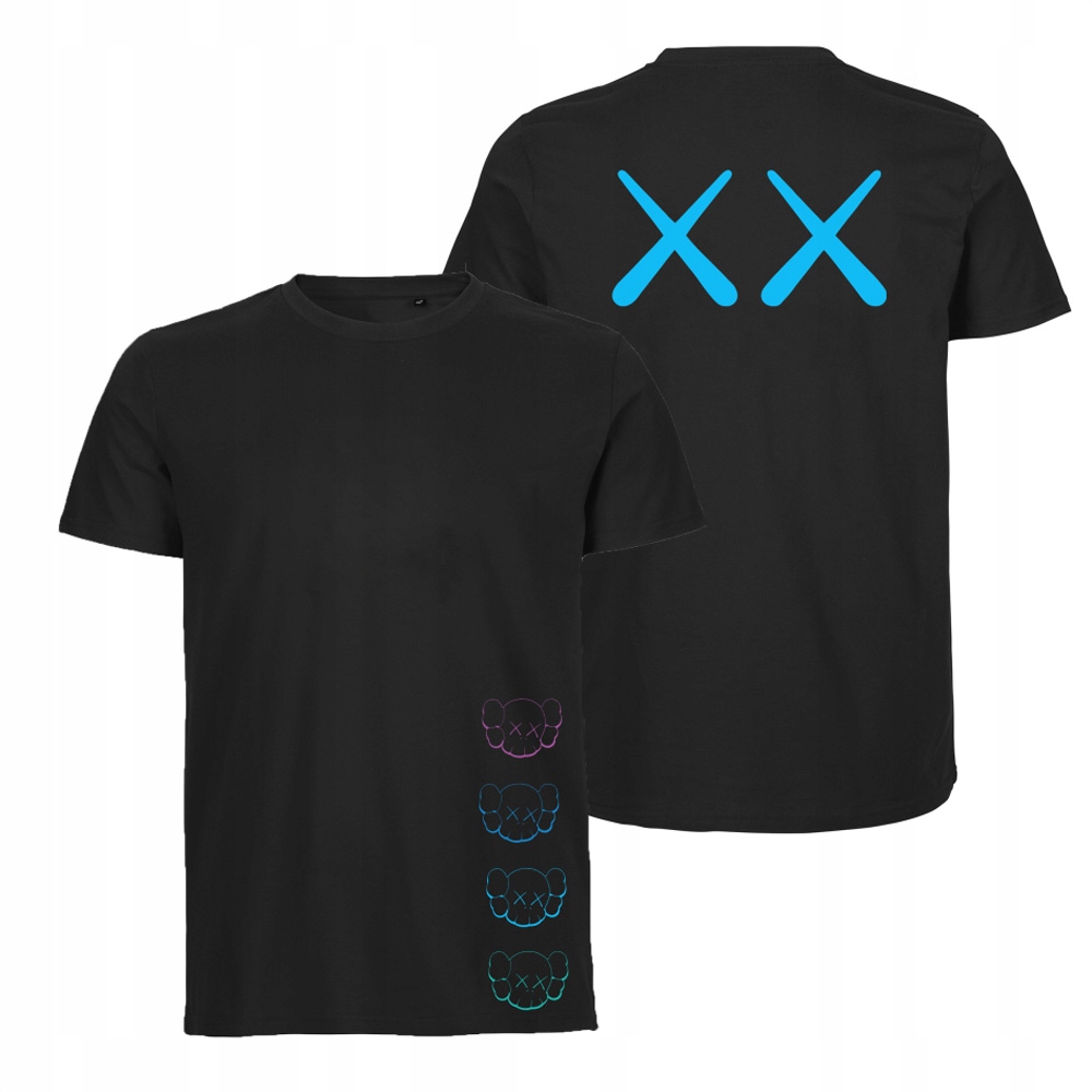 KOSZULKA MĘSKA T-SHIRT MĘSKI Kaws Inspiracja TM135 XXL