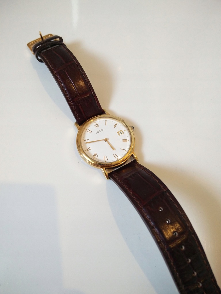 seiko zegarek klasyczny vintage 7N49-0050 - 8498793838 - oficjalne archiwum  Allegro