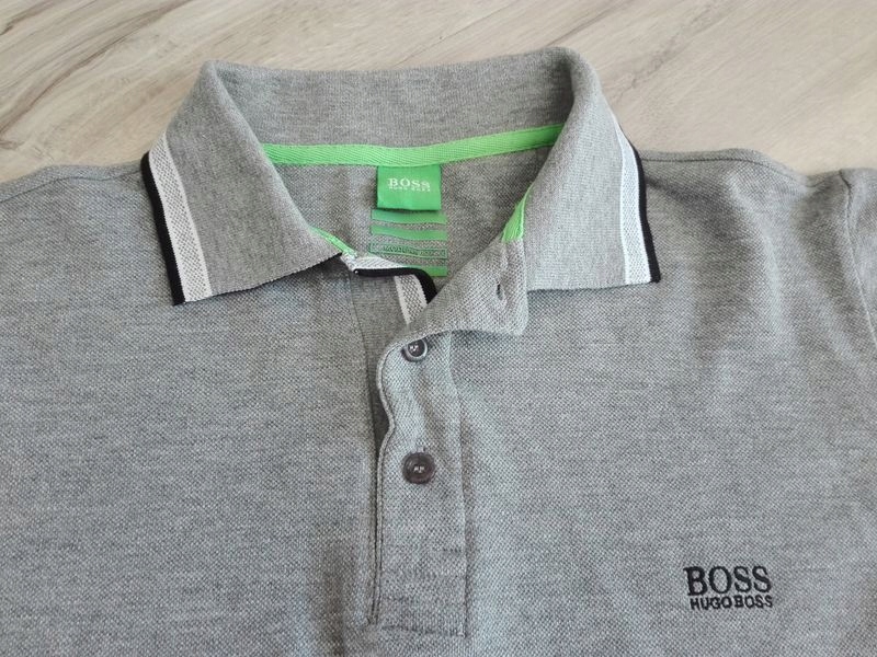 HUGO BOSS MODERN FIT POLO bawełniana KOSZULKA M