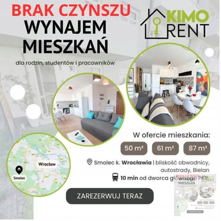 Mieszkanie, Wrocław, Fabryczna, 50 m²