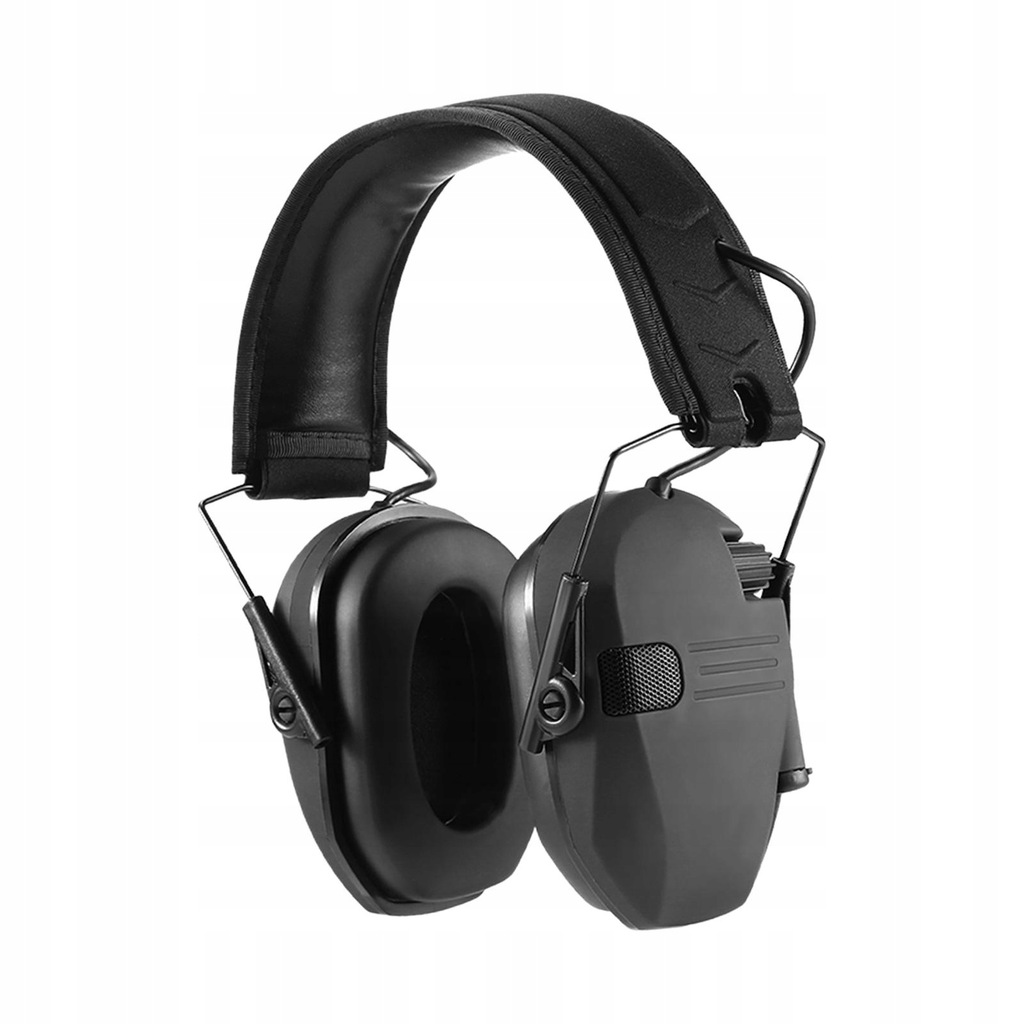 Electronic Earmuffs Headset for Construction black