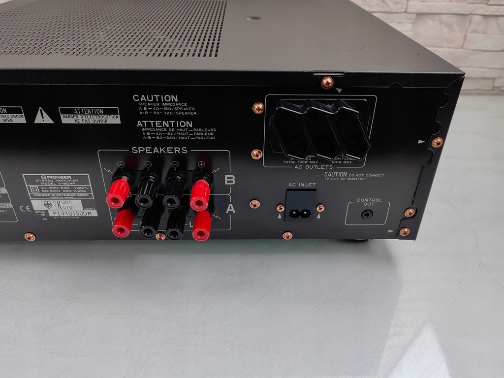 Купить PIONEER A-604R Стереоусилитель высокого класса.: отзывы, фото и ...