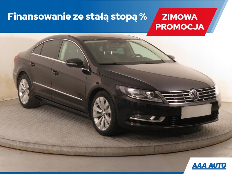 VW CC 2.0 TDI , Serwis ASO, 174 KM, Skóra, Xenon