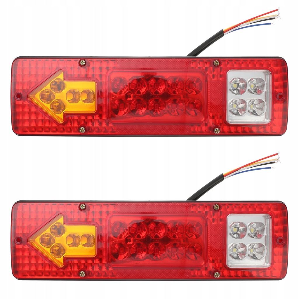 LAMPA TYLNA ŚWIATEŁ DO PRZYCZEPKI STRZAŁKA LED PAR
