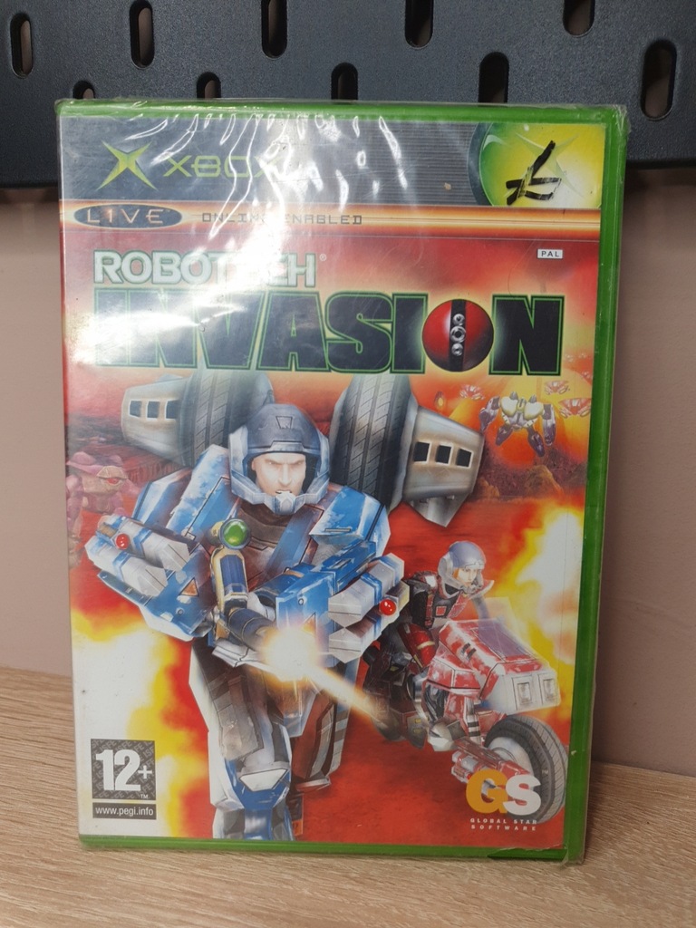 ROBOTECH INVASION - XBOX NOWA