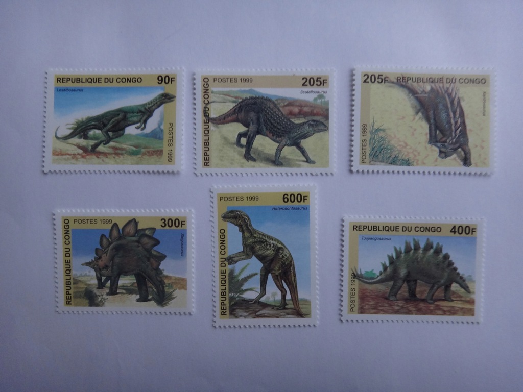 Kongo 1999, Dinozaury