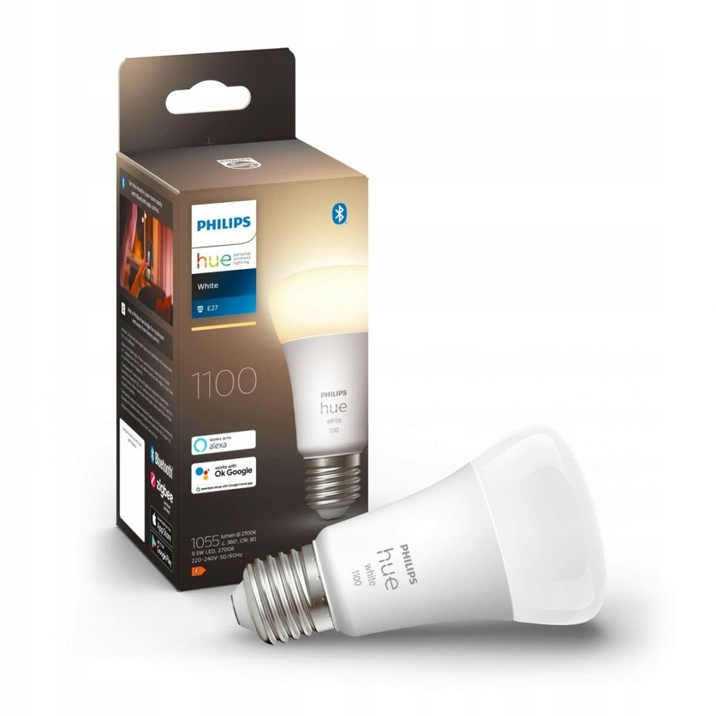 Inteligentna Żarówka Philips Hue E27 LED 9,5 W