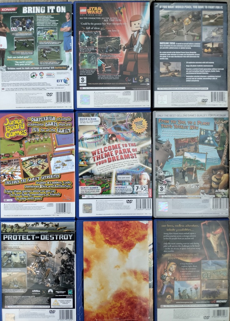 Купить НАБОР ИЗ 9 ИГР ДЛЯ PS2 * КОЛЛЕКЦИЯ СУПЕРМИКС ИГР ДЛЯ PS2: отзывы ...