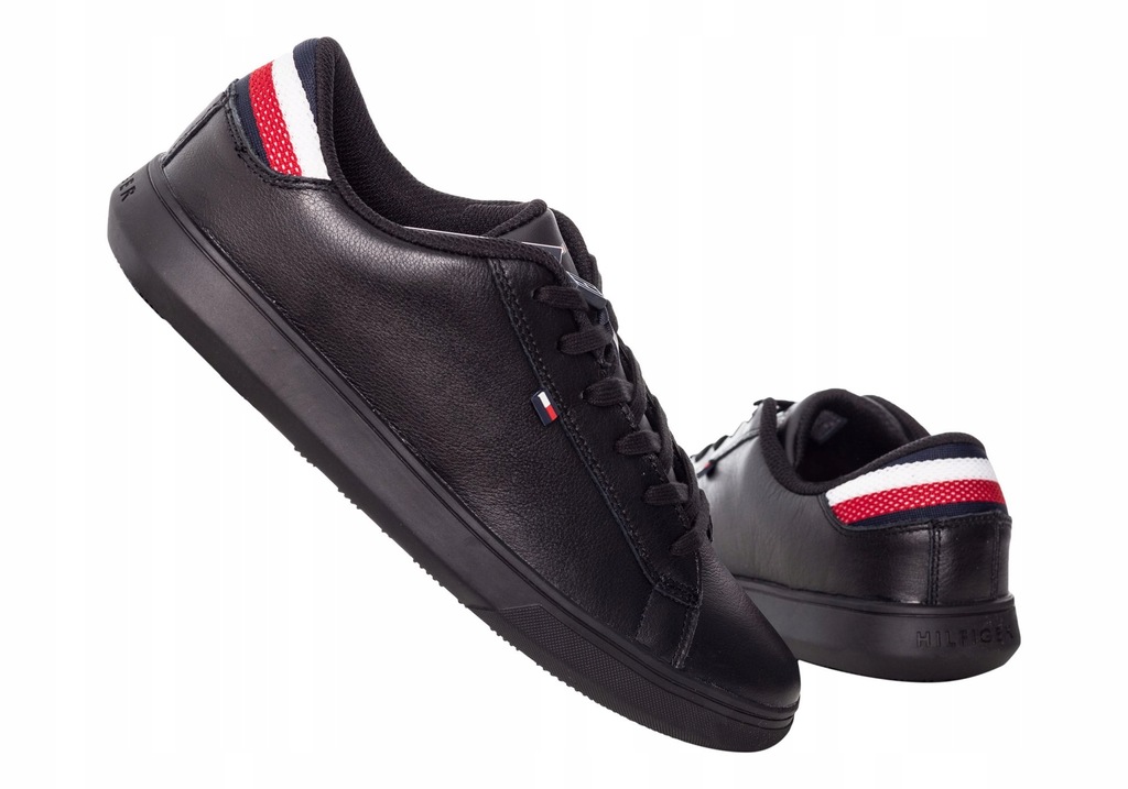 TOMMY HILFIGER BUTY TRAMPKI ESSENTIAL LEATHER R:43