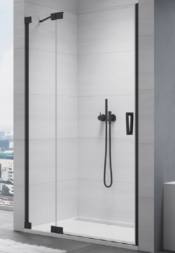 SANSWISS CADURA CA13 DRZWI LEWE 120 CM CZARNY MAT