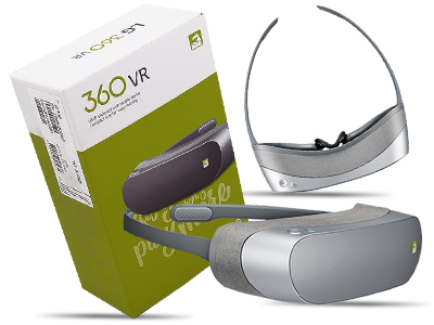 ORYGINALNE OKULARY GOGLE LG R100 3D 360 VR 118 g