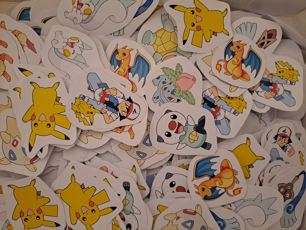 sticker bomb pokemon naklejki 50