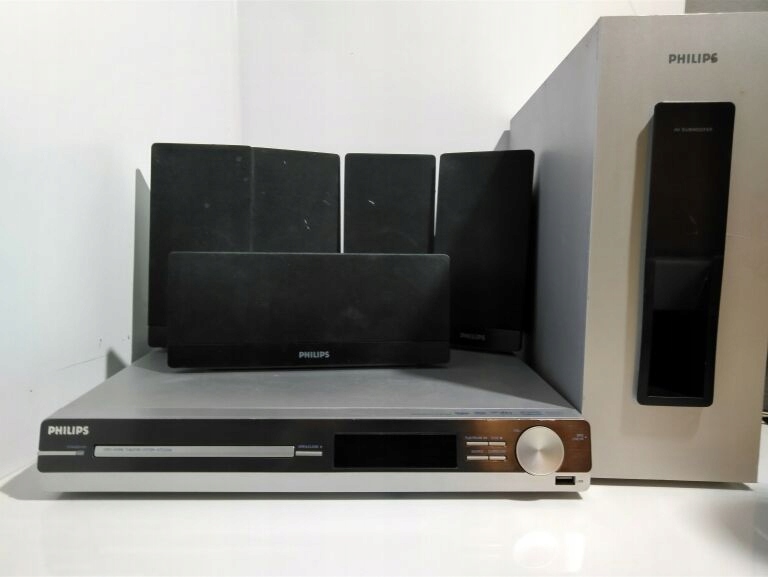 ZESTAW KINA DOMOWEGO PHILIPS HTS3154/12 GŁOŚNIK 9715345884