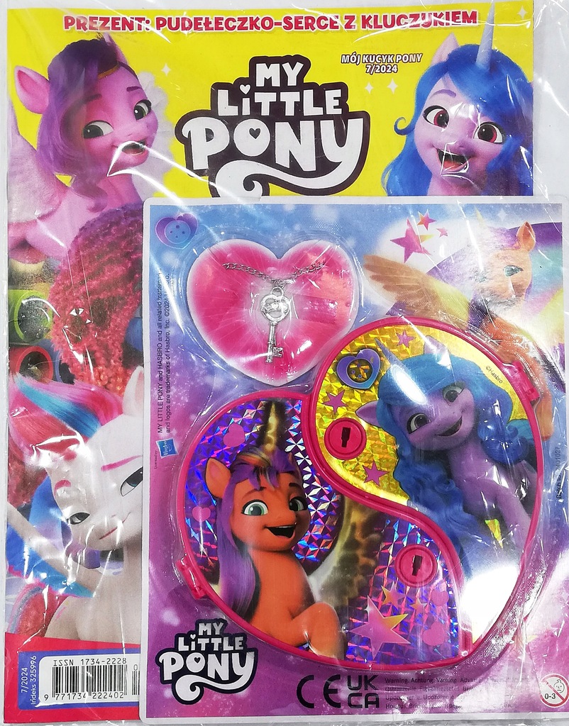 My little pony 7 / 2024 z pudełeczkiem-sercem