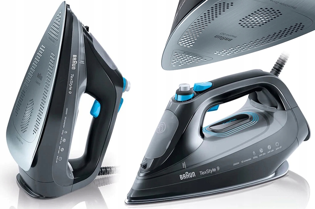 Braun TexStyle 9 SI 9188 EBK Żelazko parowe iCare - 10454809987 ...