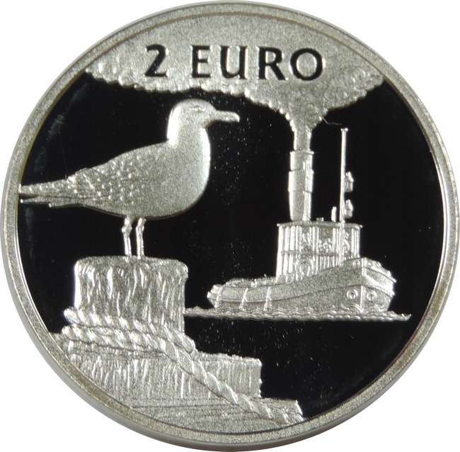 NUMIZMAT - 2 EURO 1997 - HOLANDIA - STATEK - PŻ527