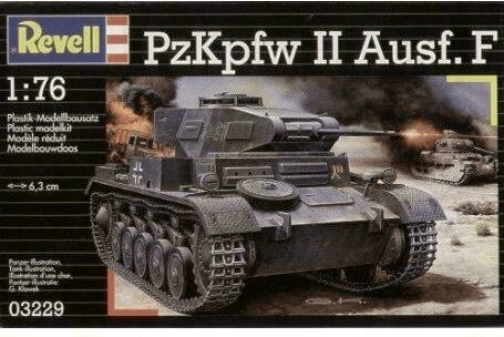 Panzer II Ausf.F Revell Pojazd 1:76