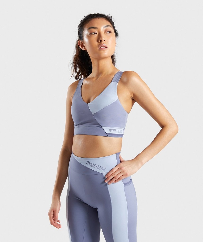 2816 Nowy Colour Block Sports Bra r.L