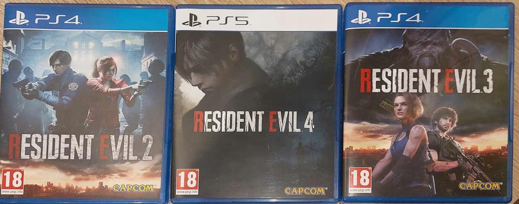 Resident Evil 2 - 4 PS5 Remakes
