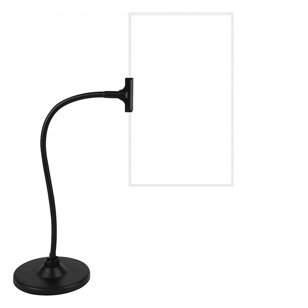 Lupa 4x z podstawą i elastyczną szyją do czytania dla seniorów