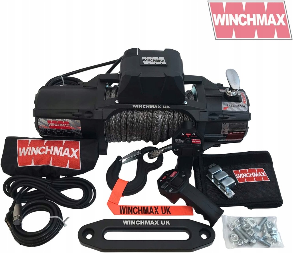 Winchmax Wciągarka elektryczna 12v klasy wojskowej