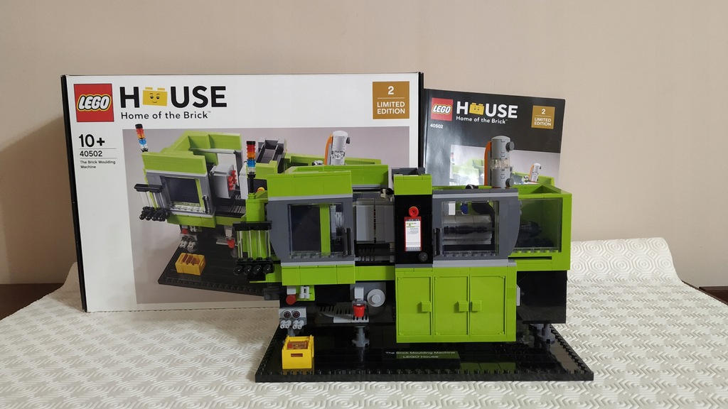 Lego 40502 The Brick Moulding Machine KOMPLET 13199675540 oficjalne archiwum Allegro