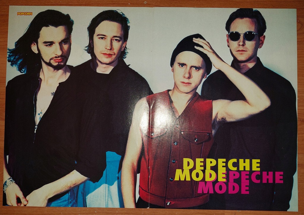 Depeche Mode plakat z POPCORN format A3