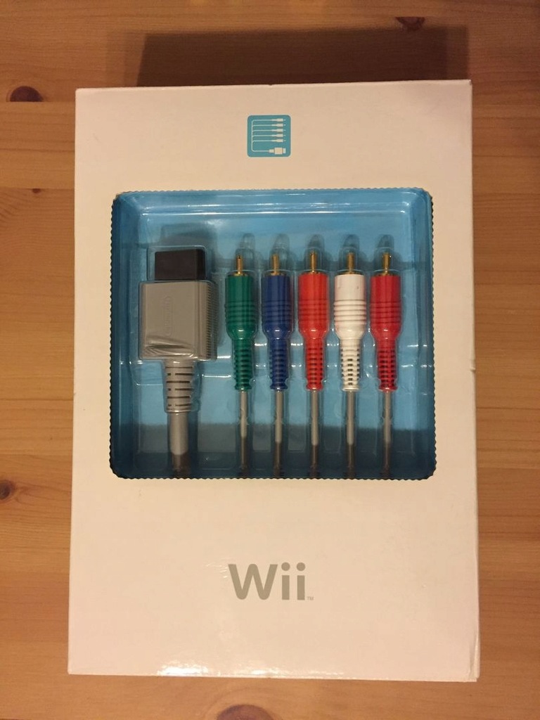 NINTENDO WII COMPONENT CABLE - ORYGINAŁ!