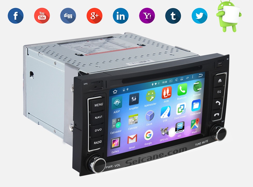 RADIO NAWIGACJA VW TOUAREG T5 ANDROID 7.1 +KAMERA