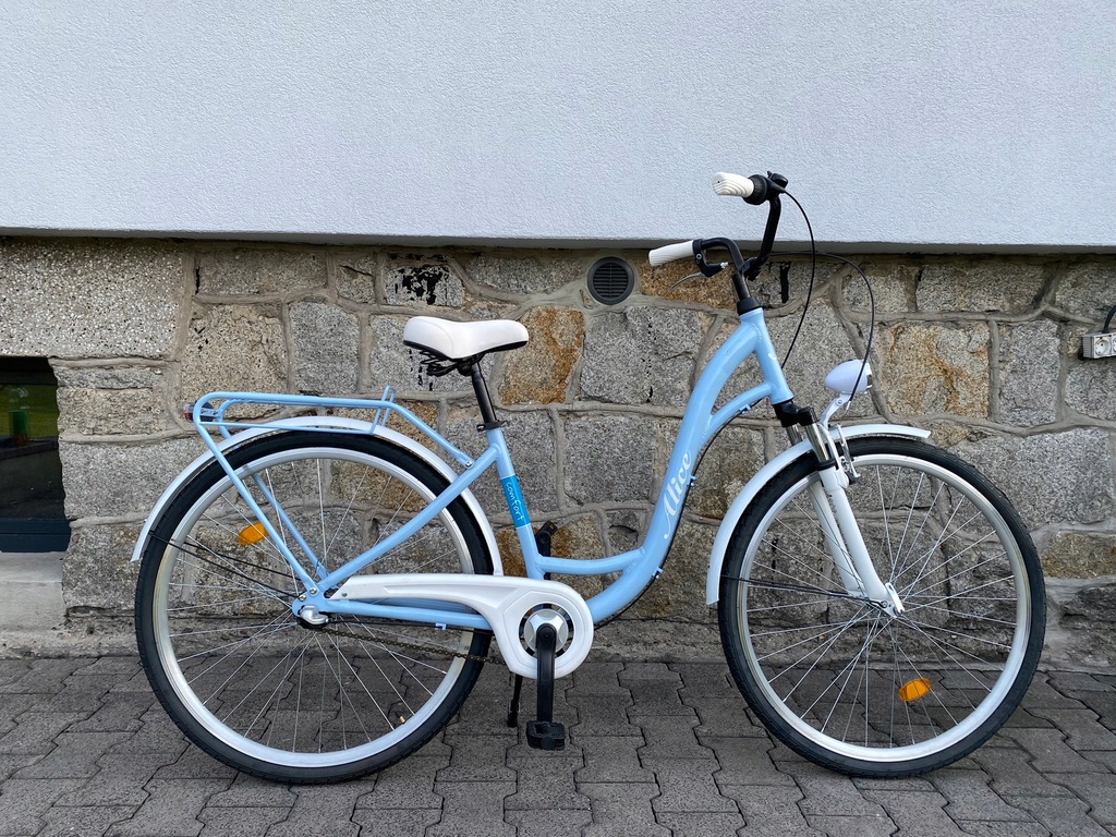 ROWER damski 28" bagażnik 3 biegi miejski ALU 12070172130 oficjalne