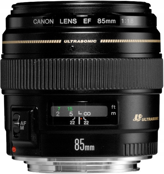 Canon EF 85mm f/1.8 USM - szkło portretowe tzw. legendarne - kup używany