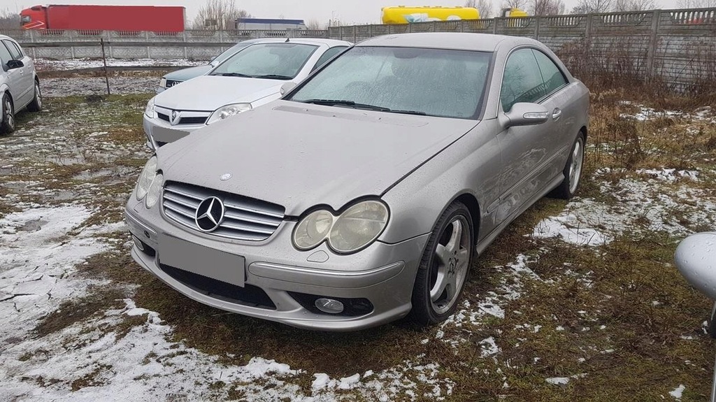 113968 Mercedes CLK500 W209 5.0, silnik kompletny