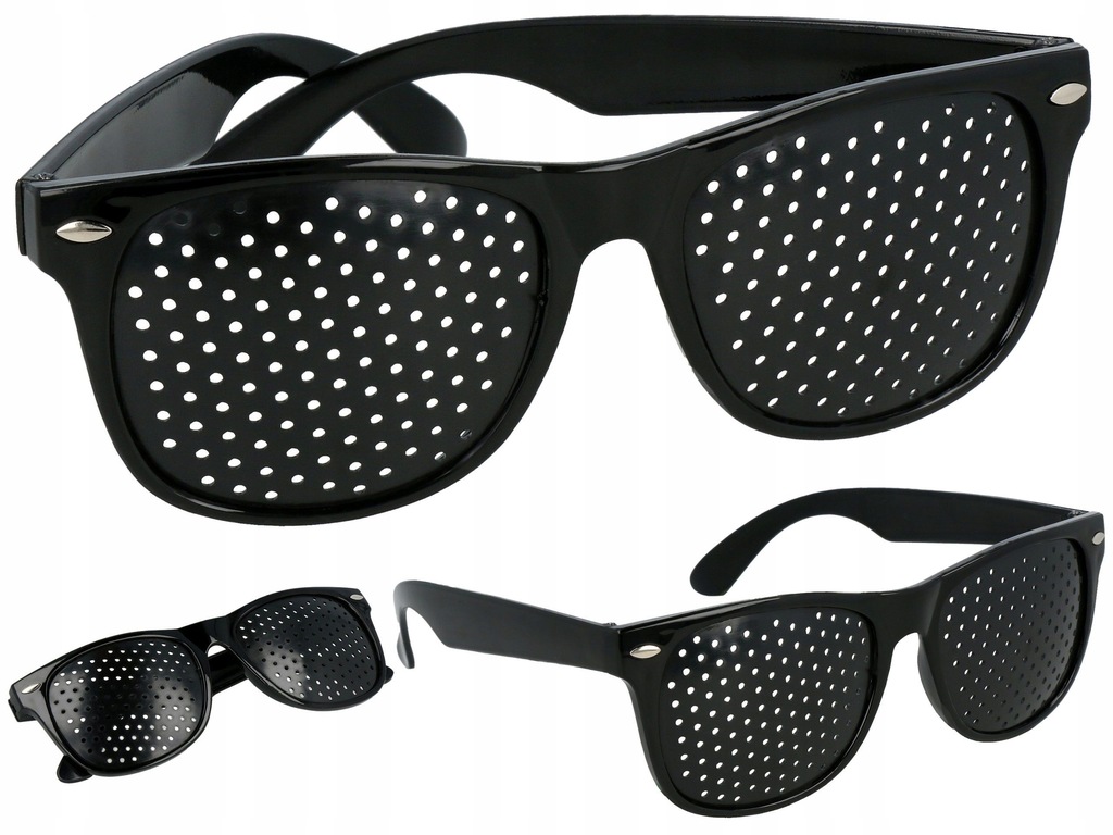 OKULARY AJURWEDYJSKIE OKULARY Z DZIURKAMI V1