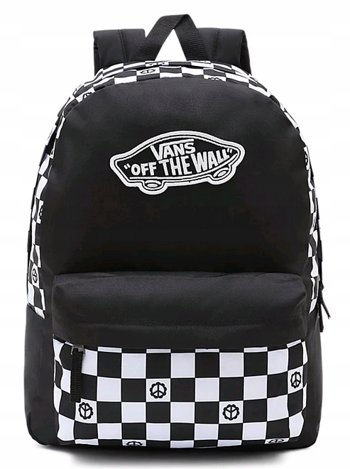Vans plecak Realm czarny w kratkę kratka
