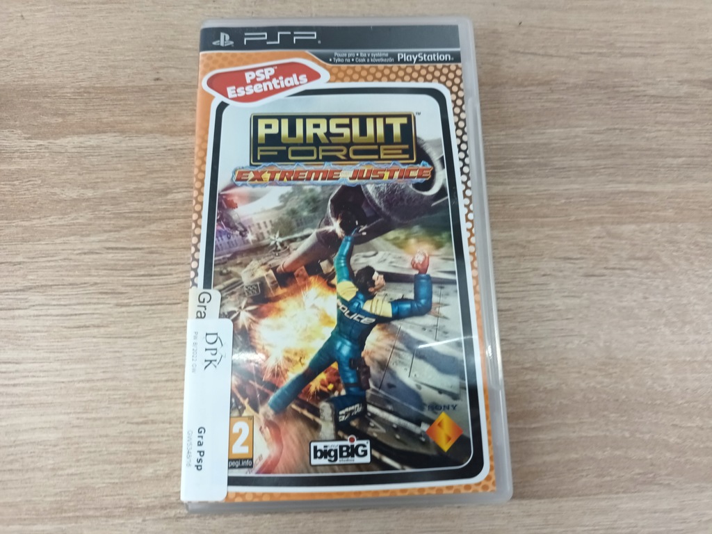 Gra PSP Pursuit Force Extreme Justice