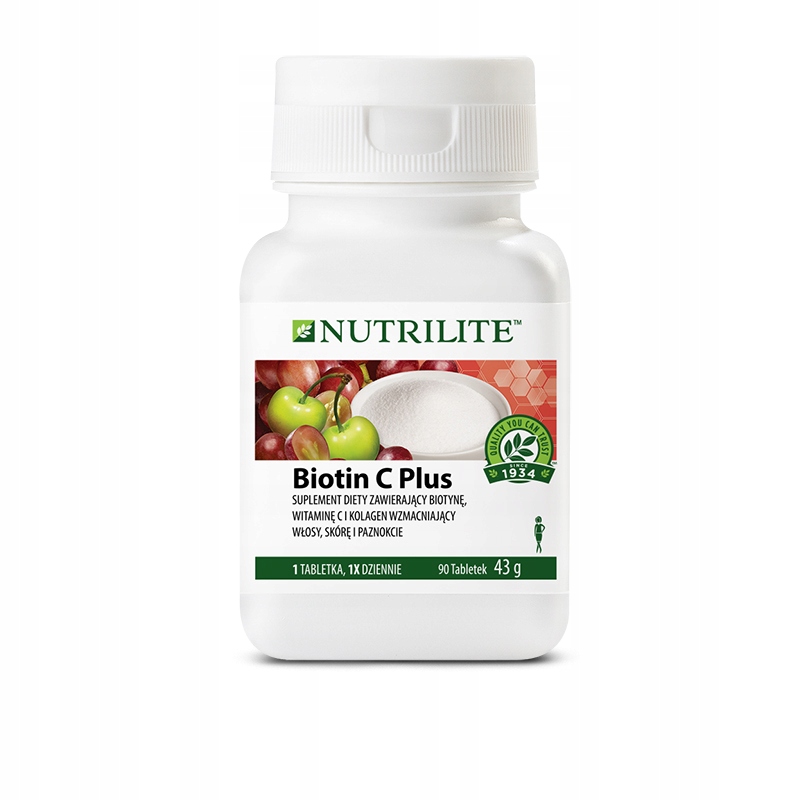 Biotin C Plus NUTRILITE Amway 90 tabl.