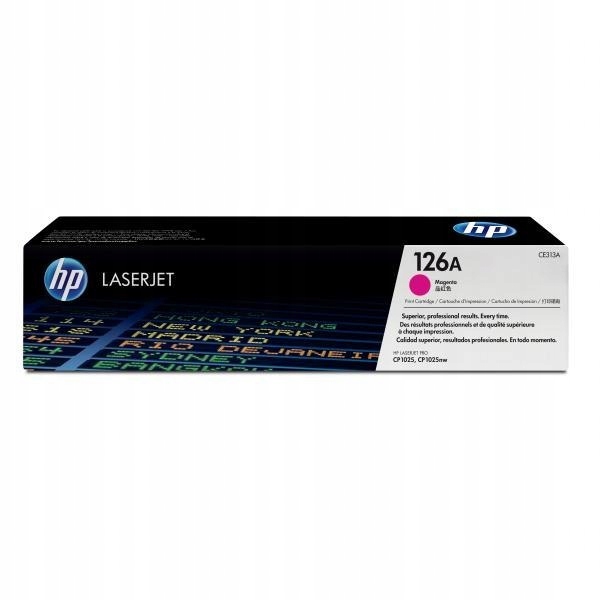 HP oryginalny toner CE313A, magenta, 1000s, HP 126