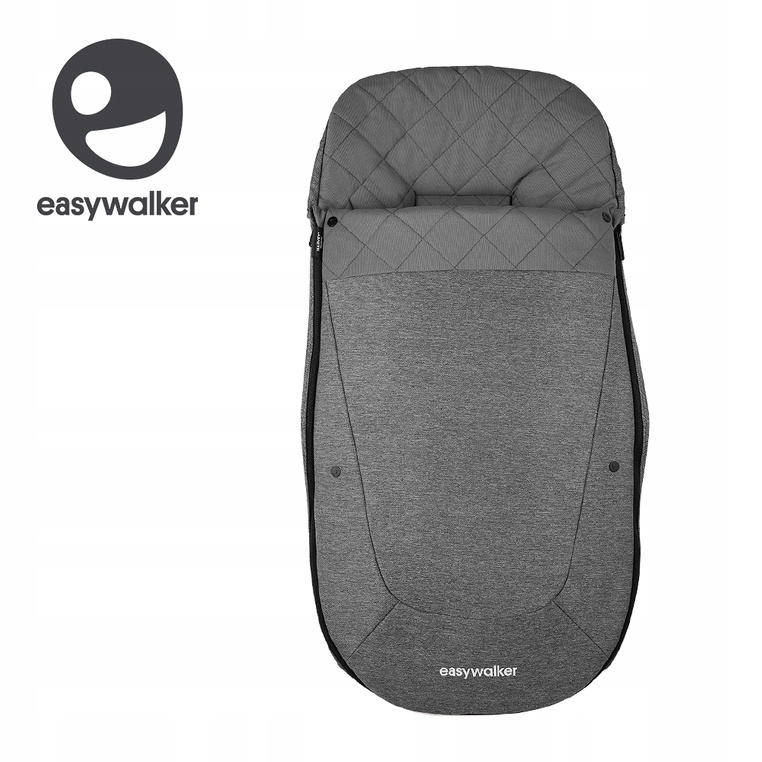 Easywalker Śpiworek do wózka na zimę Diamond Grey