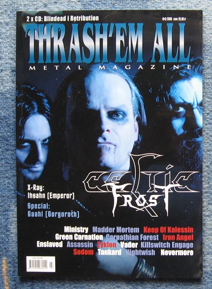THRASH'EM ALL - 3/2006 CELTIC FROST, VADER, SODOM