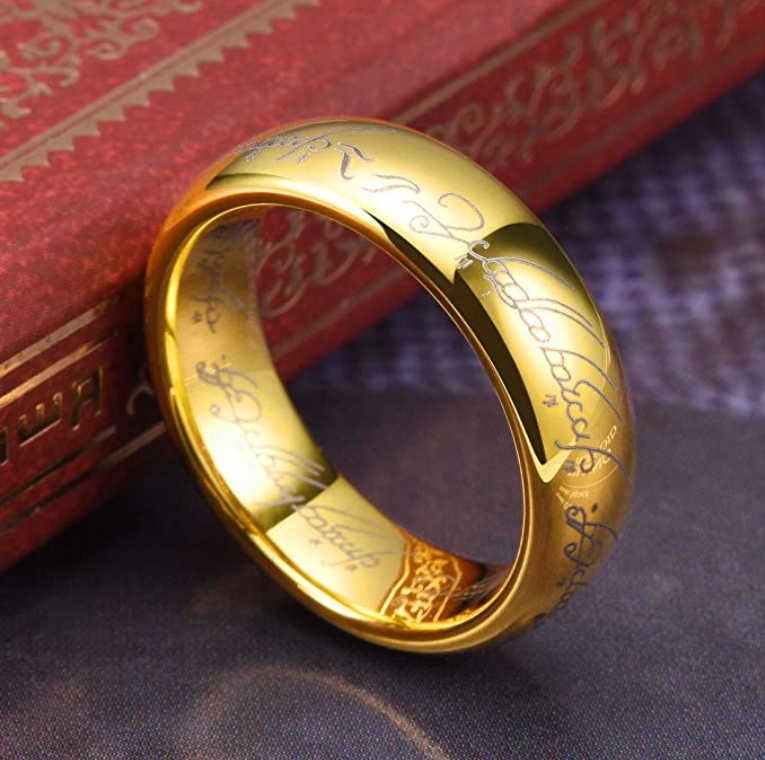 Купить СИГНАЛЬНОЕ КОЛЬЦО «Властелин колец», СТИЛЬНАЯ СТАЛЬ: отзывы ...