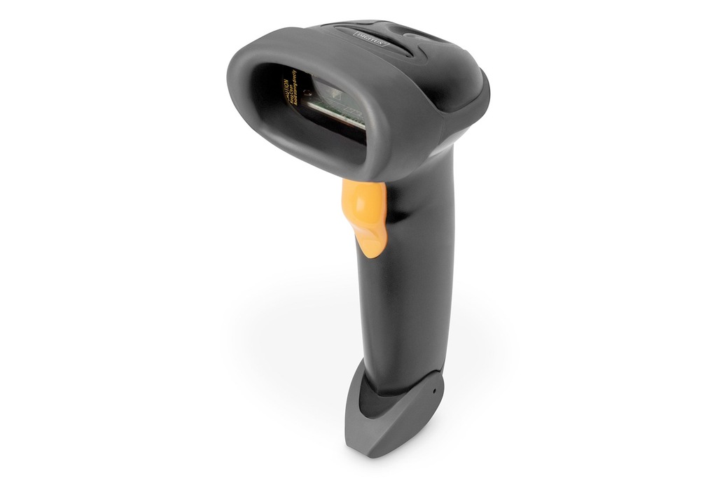 DIGITUS CZYTNIK KODÓW KRESKOWYCH PRZEWODOWY USB-RJ45 2M, 1D, STOJAK W ZESTA